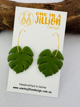 Load image into Gallery viewer, Be-Leaf - Gold Hoop
